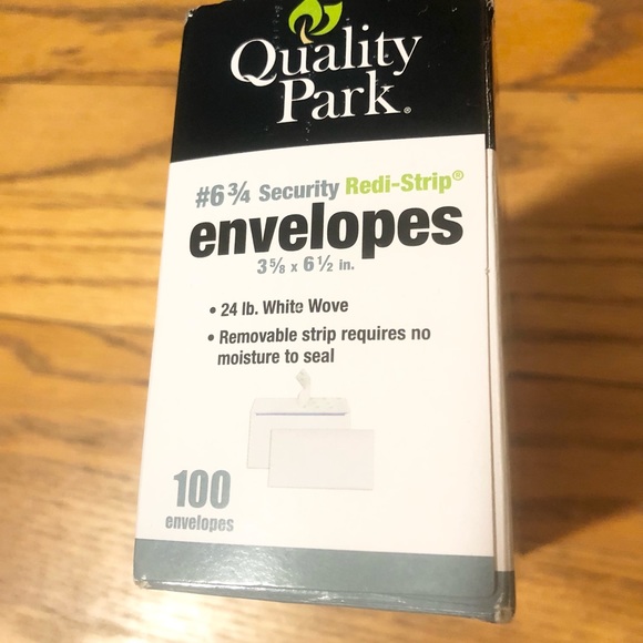 Quality Park #6 3/4 Security Redi-Strip Envelopes - Picture 4 of 5